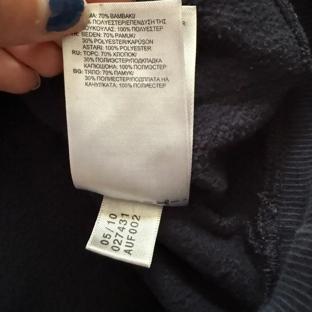 Adidas Blue Sweatshirt Hoodie